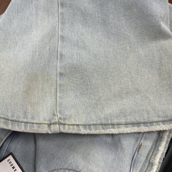 Almost Famous 90s Flare Distressed Jean - Picture 7 of 7